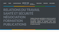 Desktop Screenshot of lecorre.com